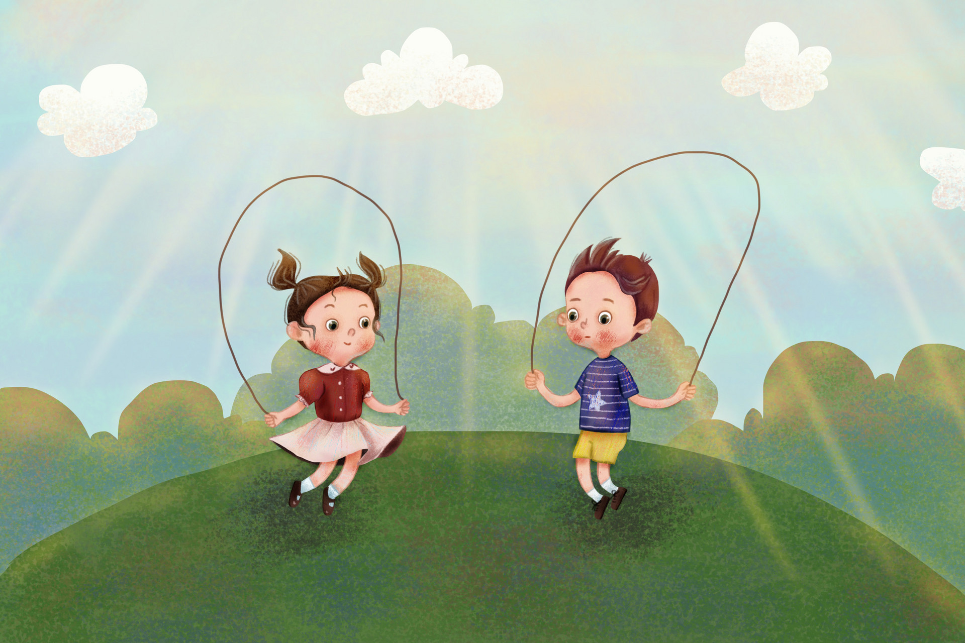 小基数减肥，靠跳绳可以吗？